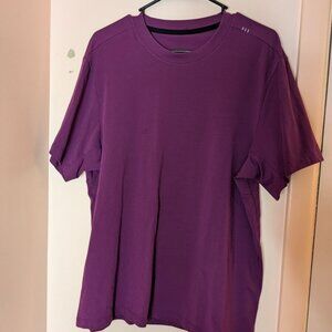 lululemon athletica Men's Short-Sleeve Crew Tee in Deep Purple